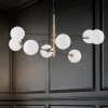 Lampadari Moderni-Selezionato da Mazzolaluce Lampadario dorato moderno nero per soggiorno