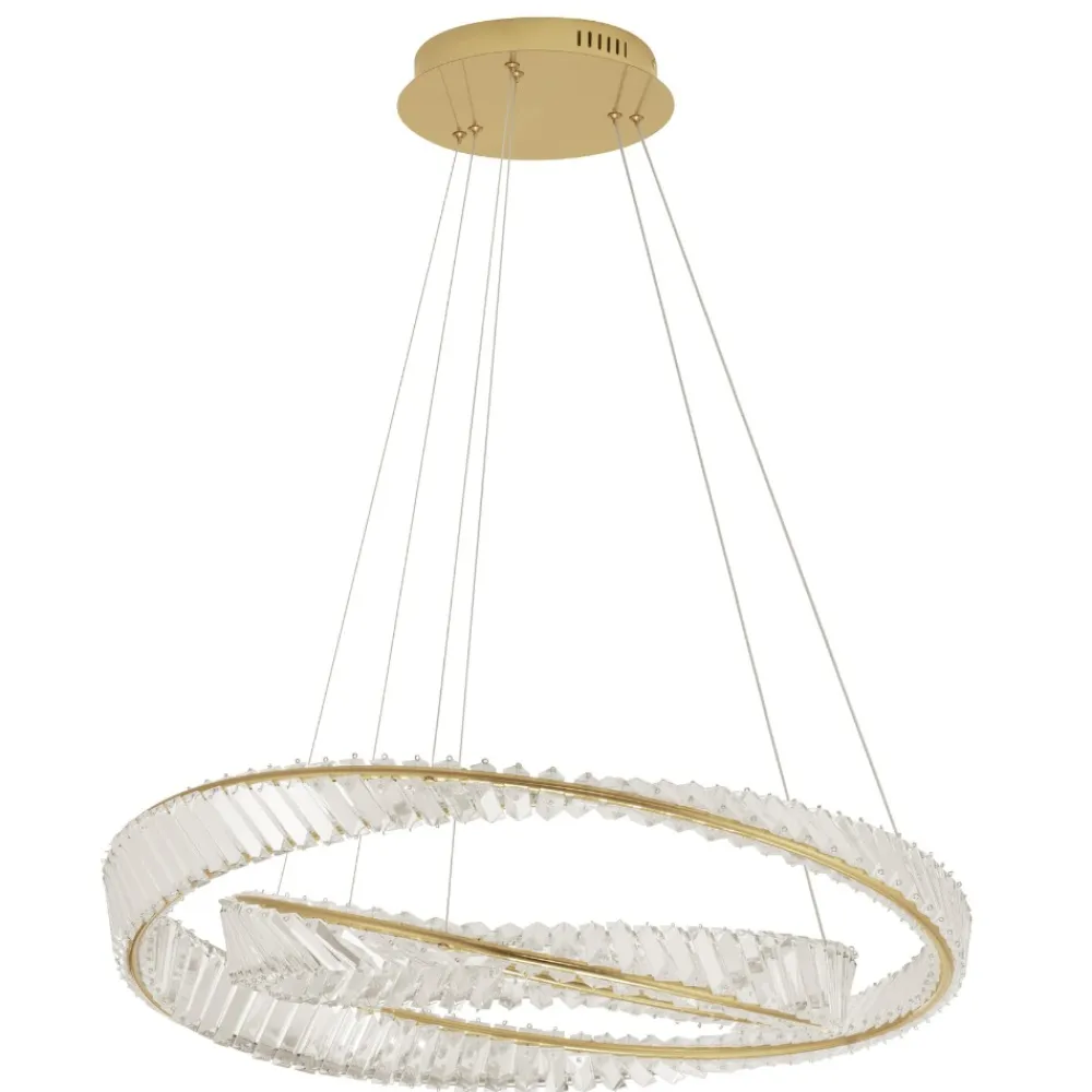 Lampadari Moderni-Selezionato da Mazzolaluce Lampadario elegante moderno di cristallo per salone
