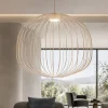 Lampadari Moderni-Selezionato da Mazzolaluce Lampadario gabbia di metallo sabbia design moderno per soggiorno