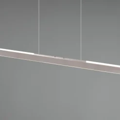 Lampadari Cucina-Selezionato da Mazzolaluce Lampadario grigio orizzontale per cucina led touch dimmerabile
