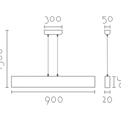 Lampadari Moderni-Selezionato da Mazzolaluce Lampadario in legno naturale led 15w 3000k per tavolo da soggiorno