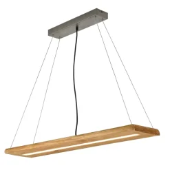 Lampadari Cucina-Selezionato da Mazzolaluce Lampadario in legno per cucina led 3000k dimmerabile