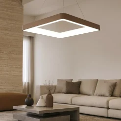 Lampadari Moderni-Vivida International Lampadario inner-s 80 sabbia led 80w 3000k 4000k dimmerabile vivida