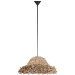 Lampadari Cucina-Selezionato da Mazzolaluce Lampadario in rattan per cucina cupola alga marina