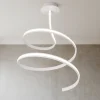 Lampadari Moderni-Vivida International Lampadario led bianco 48w 4000k vivida ribbon design