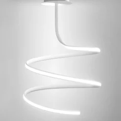 Lampadari Moderni-Vivida International Lampadario led bianco 48w 4000k vivida ribbon design