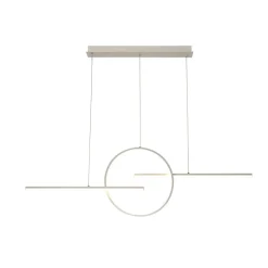Lampadari Moderni-Selezionato da Mazzolaluce Lampadario led design moderno bianco per soggiorno 50w 3000k