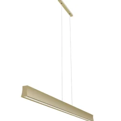 Lampadari Moderni-Selezionato da Mazzolaluce Lampadario led moderno sabbia per soggiorno