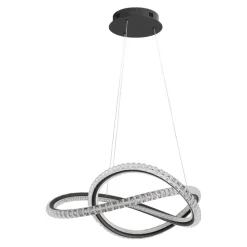 Lampadario Camera Da Letto-Selezionato da Mazzolaluce Lampadario led nero per stanza da letto