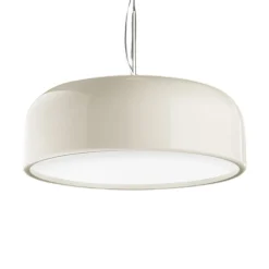 Lampadari Cucina-Perenz Illuminazione Lampadario led 30w cct biemissione per cucina perenz velia panna lucido