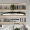 Lampadari Moderni-Selezionato da Mazzolaluce Lampadario led 60w 3000k dimmerabile doppio anello nero per salotto