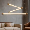 Lampadari Moderni-Selezionato da Mazzolaluce Lampadario led 30w 3000k dorato design moderno fp