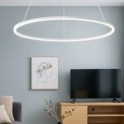 Lampadari Moderni-Gea Luce Lampadario led 48w 3000k erika s-g cerchio