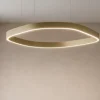 Lampadari Moderni-Gea Luce Lampadario led 60w 3000k verde criseide quadrato