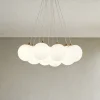 Lampadari Moderni-Vivida International Lampadario 9 luci oro per soggiorno moderno vivida pearl