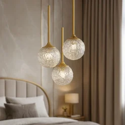 Lampadario Camera Da Letto-Selezionato da Mazzolaluce Lampadario 3 luci per camera da letto contemporaneo