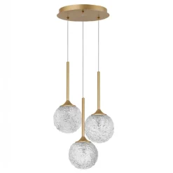 Lampadario Camera Da Letto-Selezionato da Mazzolaluce Lampadario 3 luci per camera da letto contemporaneo