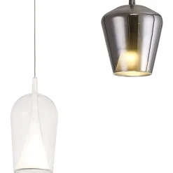 Lampadari Moderni-Selezionato da Mazzolaluce Lampadario 3 luci vetri multicolor per soggiorno