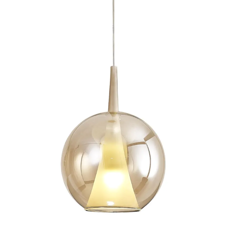 Lampadari Moderni-Selezionato da Mazzolaluce Lampadario 3 luci vetri multicolor per soggiorno