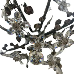 Lampadari Moderni-Selezionato da Mazzolaluce Lampadario mechini ferro battuto swarovski per salone fp