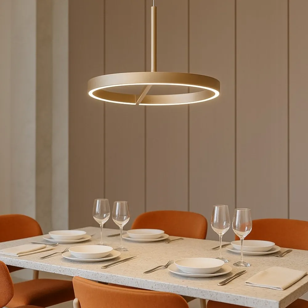 Lampadari Moderni-Vivida International Lampadario meridiana sabbia led 17w 3000k 4000k vivida moderno