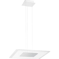 Lampadari Moderni-Linea Light Lampadario moderno aruba led 38w 3000k cromo