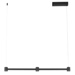 Lampadari Moderni-Selezionato da Mazzolaluce Lampadario moderno barra nero led 21w 3000k per tavolo