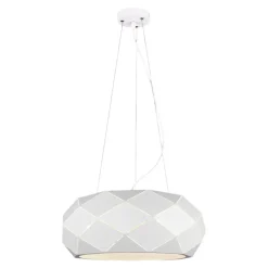 Lampadari Moderni-Selezionato da Mazzolaluce Lampadario moderno bianco design per soggiorno