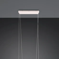 Lampadari Moderni-Selezionato da Mazzolaluce Lampadario moderno bianco led 2300k a 4000k dimmerabile