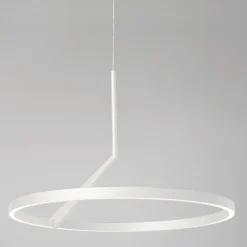 Lampadari Moderni-Vivida International Lampadario moderno bianco led 44w 3000k 4000k vivida meridiana