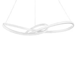 Lampadari Moderni-Selezionato da Mazzolaluce Lampadario moderno bianco led 3000k design