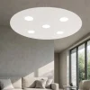 Lampadari Moderni-Top Light Lampadario moderno bianco rotondo toplight cloud