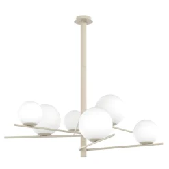 Lampadari Moderni-Top Light Lampadario moderno boomerang tortora