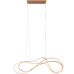 Lampadari Moderni-Selezionato da Mazzolaluce Lampadario moderno colore oro led da 2300k a 4000k per soggiorno