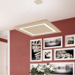 Lampadari Moderni-Top Light Lampadario moderno da soggiorno carpet sabbia
