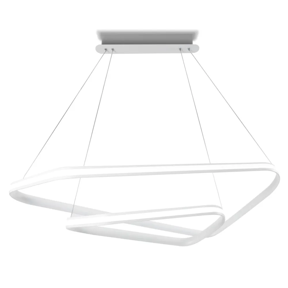 Lampadari Moderni-Vivida International Lampadario moderno design dimmerabile vivida ring led 47w 4000k