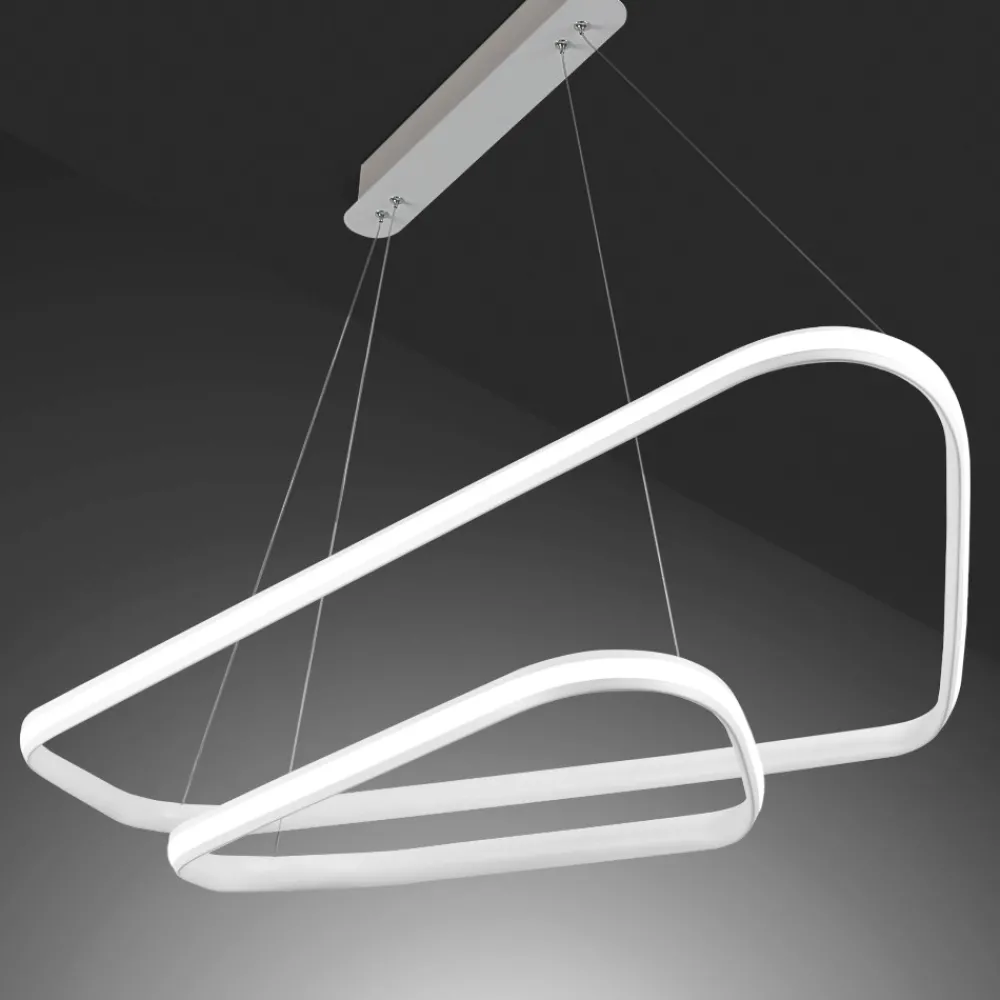 Lampadari Moderni-Vivida International Lampadario moderno design dimmerabile vivida ring led 47w 4000k