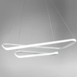 Lampadari Moderni-Vivida International Lampadario moderno design dimmerabile vivida ring led 47w 3000k