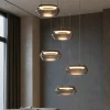 Lampadari Moderni-Selezionato da Mazzolaluce Lampadario moderno design originale in vetro led 3000k