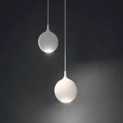 Lampadari Moderni-Vivida International Lampadario moderno due luci vivida smash led 3000k bianco