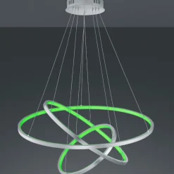 Lampadari Moderni-Selezionato da Mazzolaluce Lampadario moderno intreccio led da 3000k a 6000k rgb