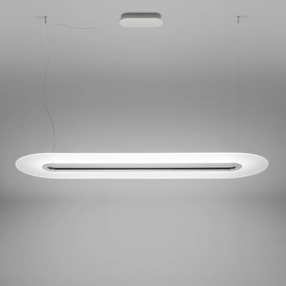 Lampadari Moderni-Stilnovo Lampadario moderno led 47w dimmerabile per soggiorno optiline