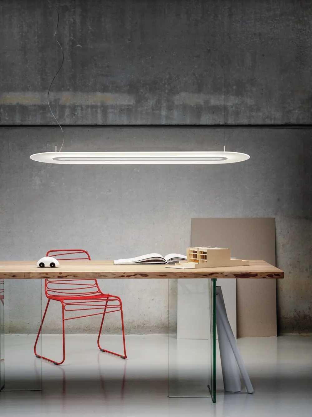 Lampadari Moderni-Stilnovo Lampadario moderno led 47w dimmerabile per soggiorno optiline