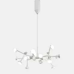 Lampadari Moderni-Selezionato da Mazzolaluce Lampadario moderno led 72w 3000k bianco per soggiorno