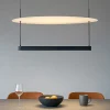 Lampadari Moderni-Selezionato da Mazzolaluce Lampadario moderno led 40w 3000k dimmerabile per sala da pranzo