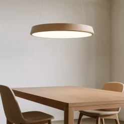 Lampadari Moderni-Affralux Lampadario moderno led 35w 3200k diodi sabbia