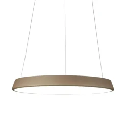 Lampadari Moderni-Affralux Lampadario moderno led 35w 3200k diodi sabbia