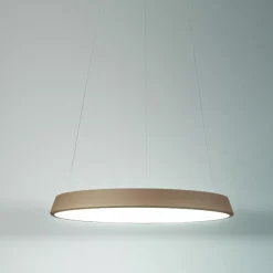 Lampadari Moderni-Affralux Lampadario moderno led 35w 3200k diodi sabbia