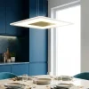Lampadari Moderni-Linea Light Lampadario moderno led 38w 3000k oro aruba