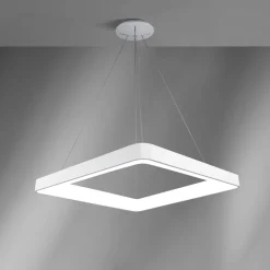 Lampadari Moderni-Vivida International Lampadario 80 moderno led 80w 3000k quadrato inner s vivida